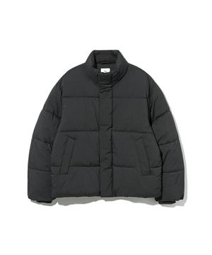 남녀공용 베이직 데일리 숏푸퍼[BLACK](UBAUJ88)