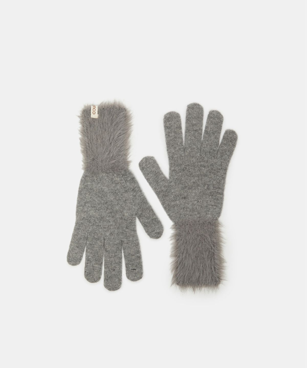 쿠론(COURONNE) Mood Block Knit Glove_RIAEX25654GYX