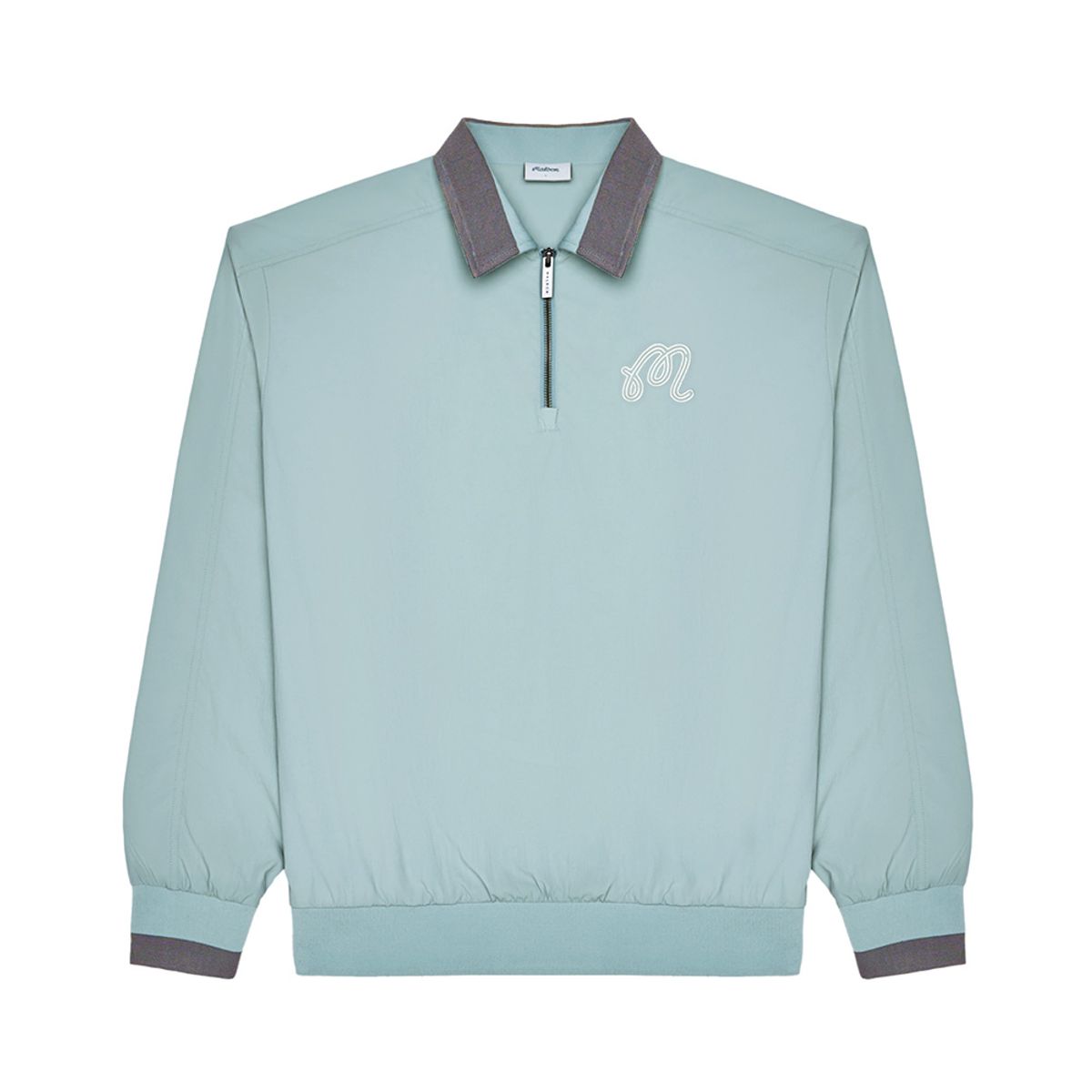 말본 골프(MALBON GOLF) [Hawk & Dove] 도브 풀오버 MINT GREEN (MAN)