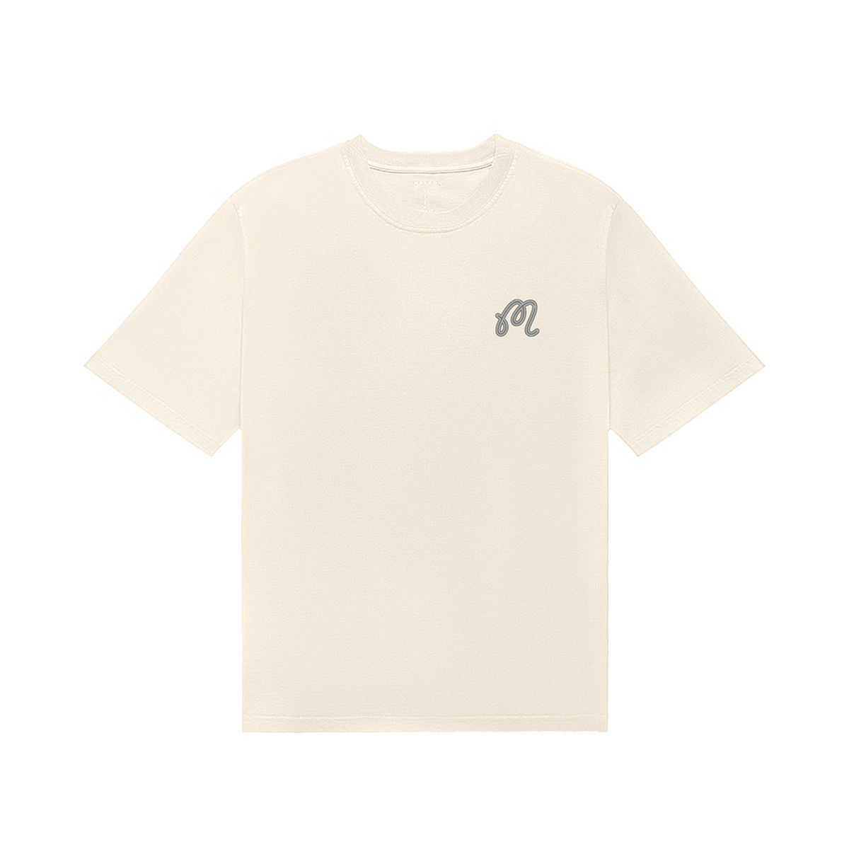 말본 골프(MALBON GOLF) [Hawk & Dove] 버뮤다 라운드 티셔츠 LIGHT BEIGE (MAN)