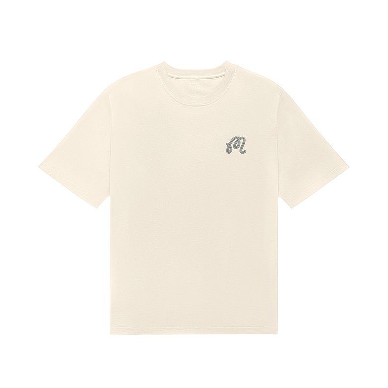 [Hawk & Dove] 버뮤다 라운드 티셔츠 LIGHT BEIGE (MAN)