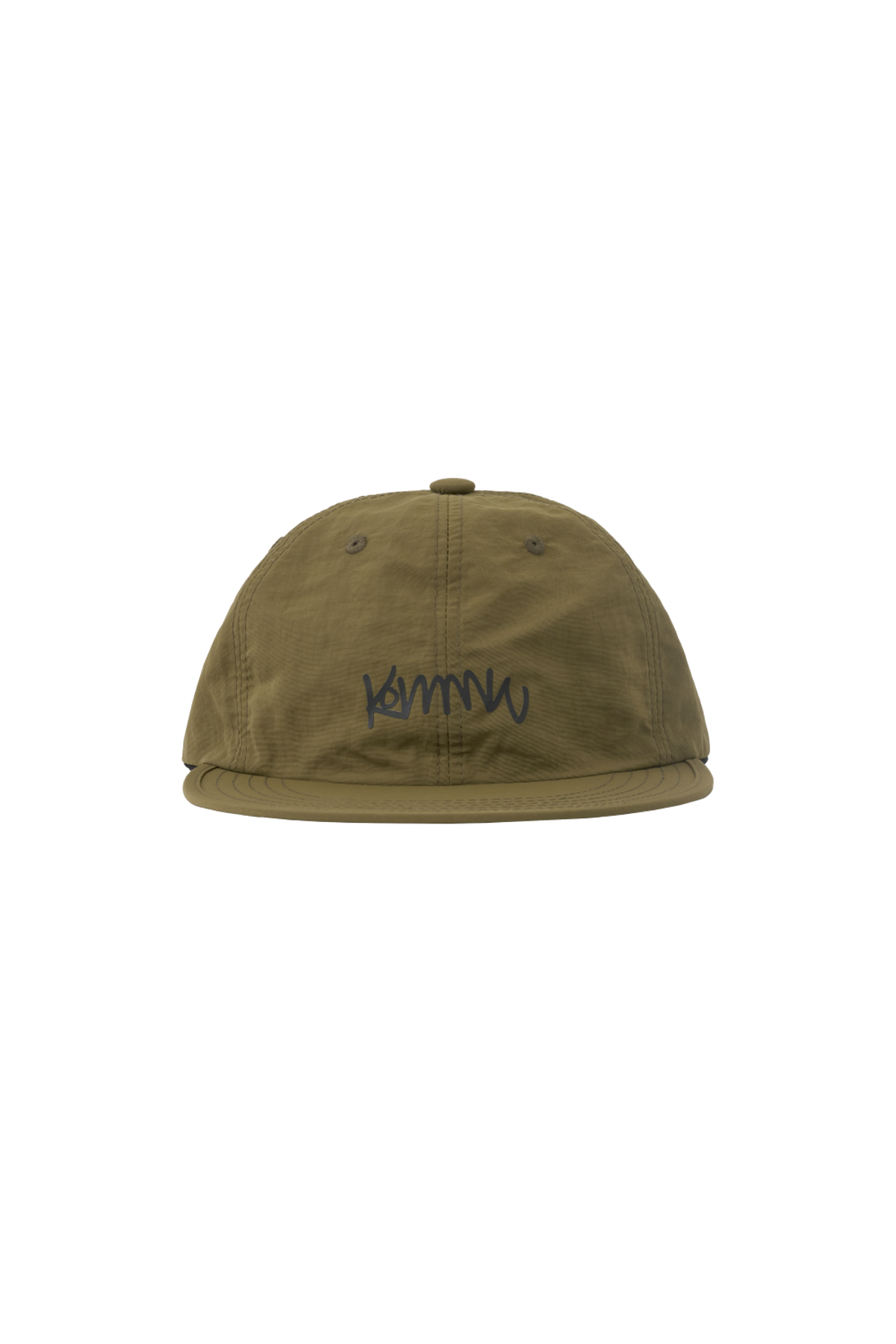 커뮨더웨어(KOMMUNTHEWEAR) 커뮨 리사이클 라운드 캡 카키