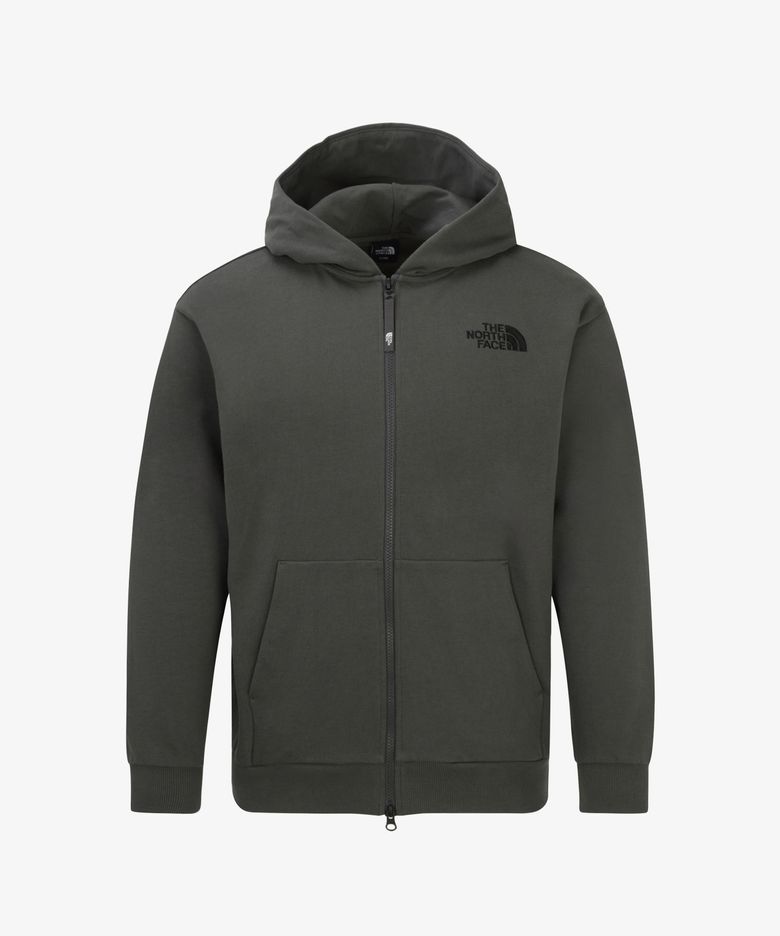 NJ5JR50C 남성 코어 후드 집업 CHARCOAL