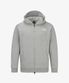 NJ5JR50A 남성 코어 후드 집업 MELANGE GREY