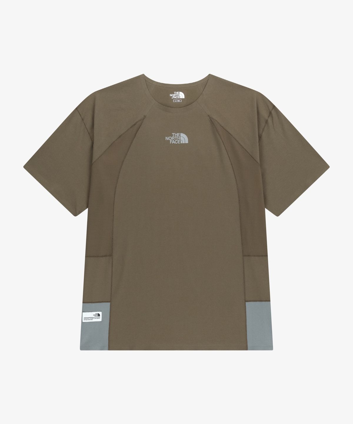 노스페이스(THE NORTH FACE) NT7UR52K 스피드온 반팔 라운드티 LIGHT_BROWN
