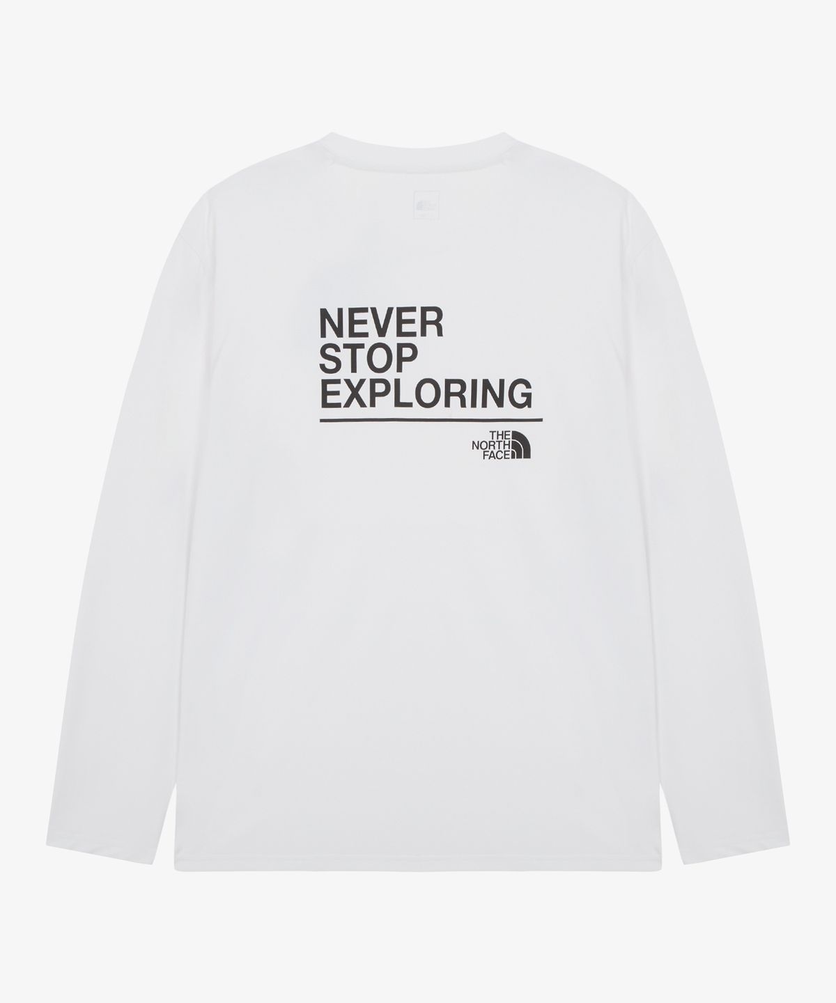 노스페이스(THE NORTH FACE) NT7TR58B NSE 긴팔 티셔츠 WHITE