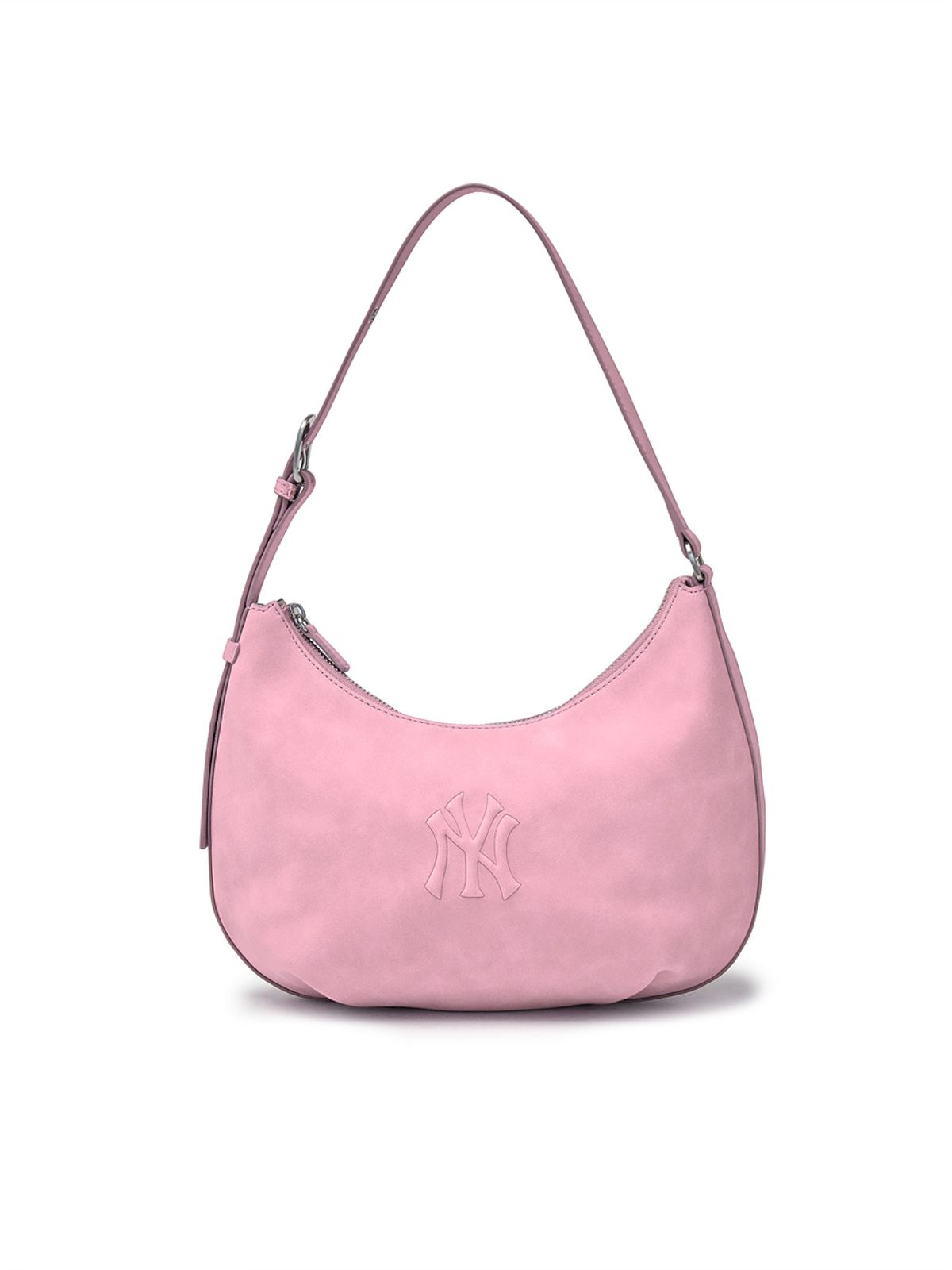 엠엘비(MLB) 베이직 팔레트 호보백 NY (Pink)