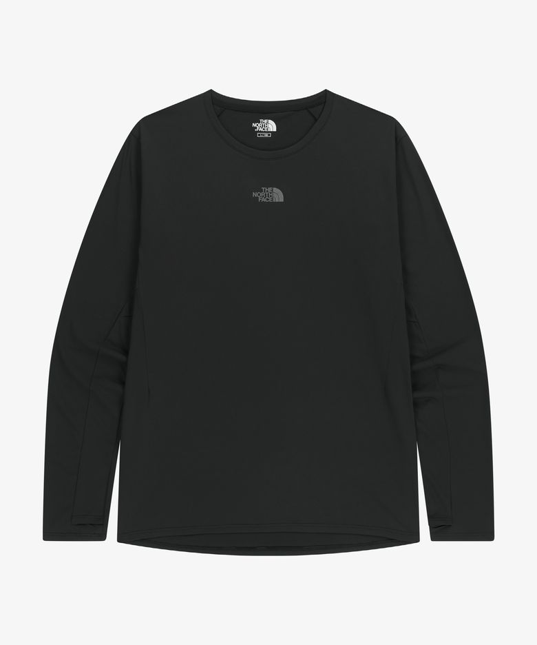 NT7TR55J 스텝업 긴팔 라운드티 BLACK