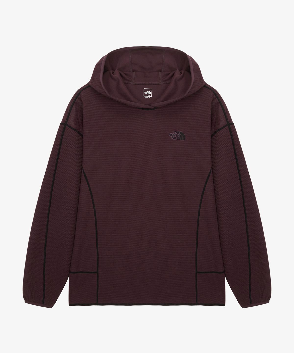 노스페이스(THE NORTH FACE) NT7TR52C 남성 세라 긴팔 후디 BURGANDY