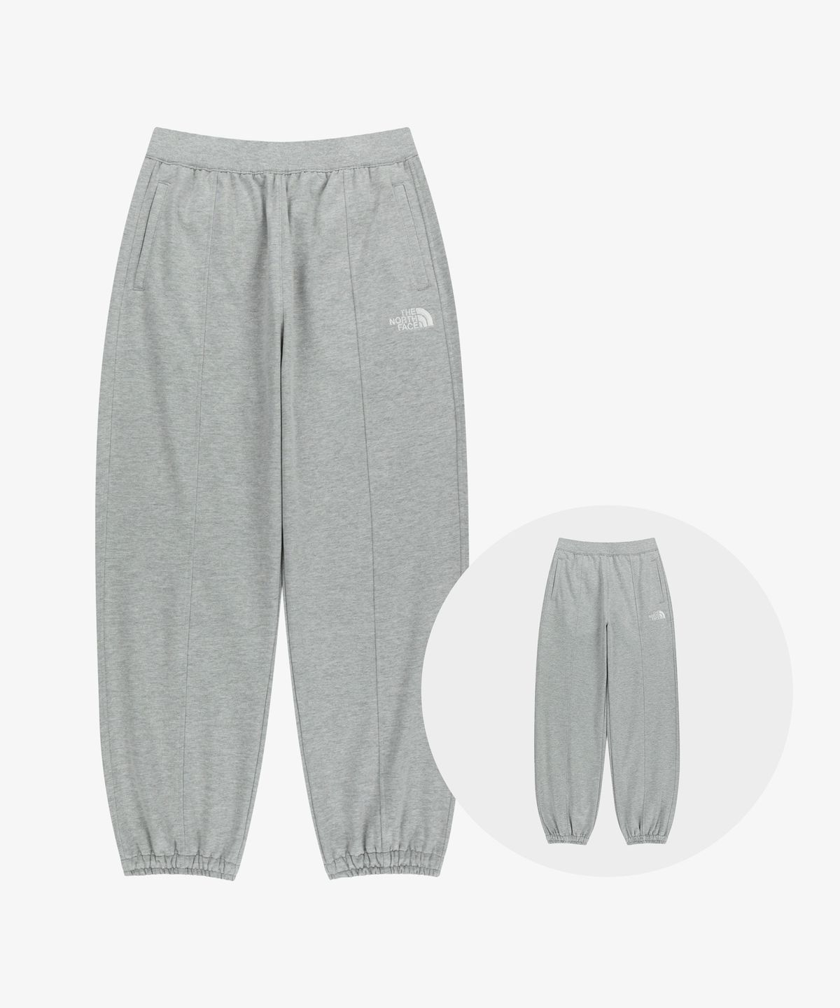 노스페이스(THE NORTH FACE) NP6KR50K 고 투 스웻팬츠 MELANGE_GREY