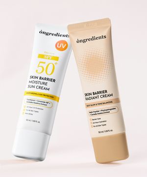 [결보정SET] 스킨 베리어 수분 선크림 50ml+스킨 베리어 래디언트 크림 50ml