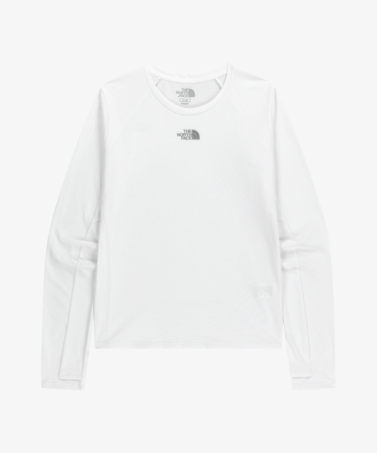 노스페이스(THE NORTH FACE) NT7TR81K 여성 스텝업 긴팔 라운드티 WHITE