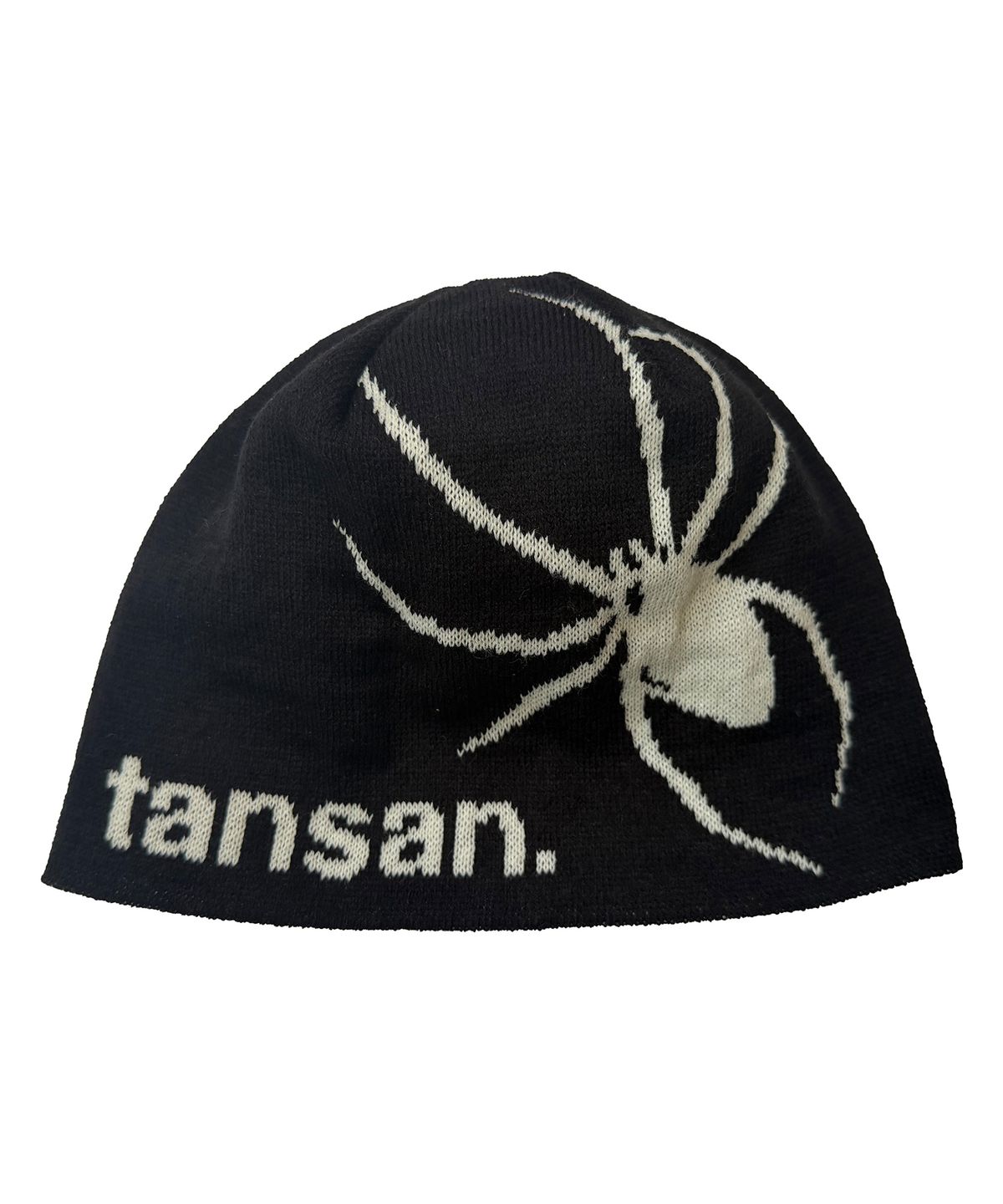 탄산마그네슘(TANSANMAGNESIUM) 자카드 스파이더 비니 (블랙)