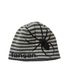 자카드 스파이더 비니 (스트라이프 블랙)