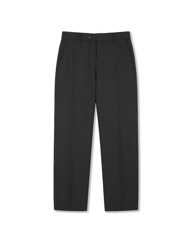 W265 Woolithic 에브리데이 클래식 스탠다드 슬랙스 DARK GREY
