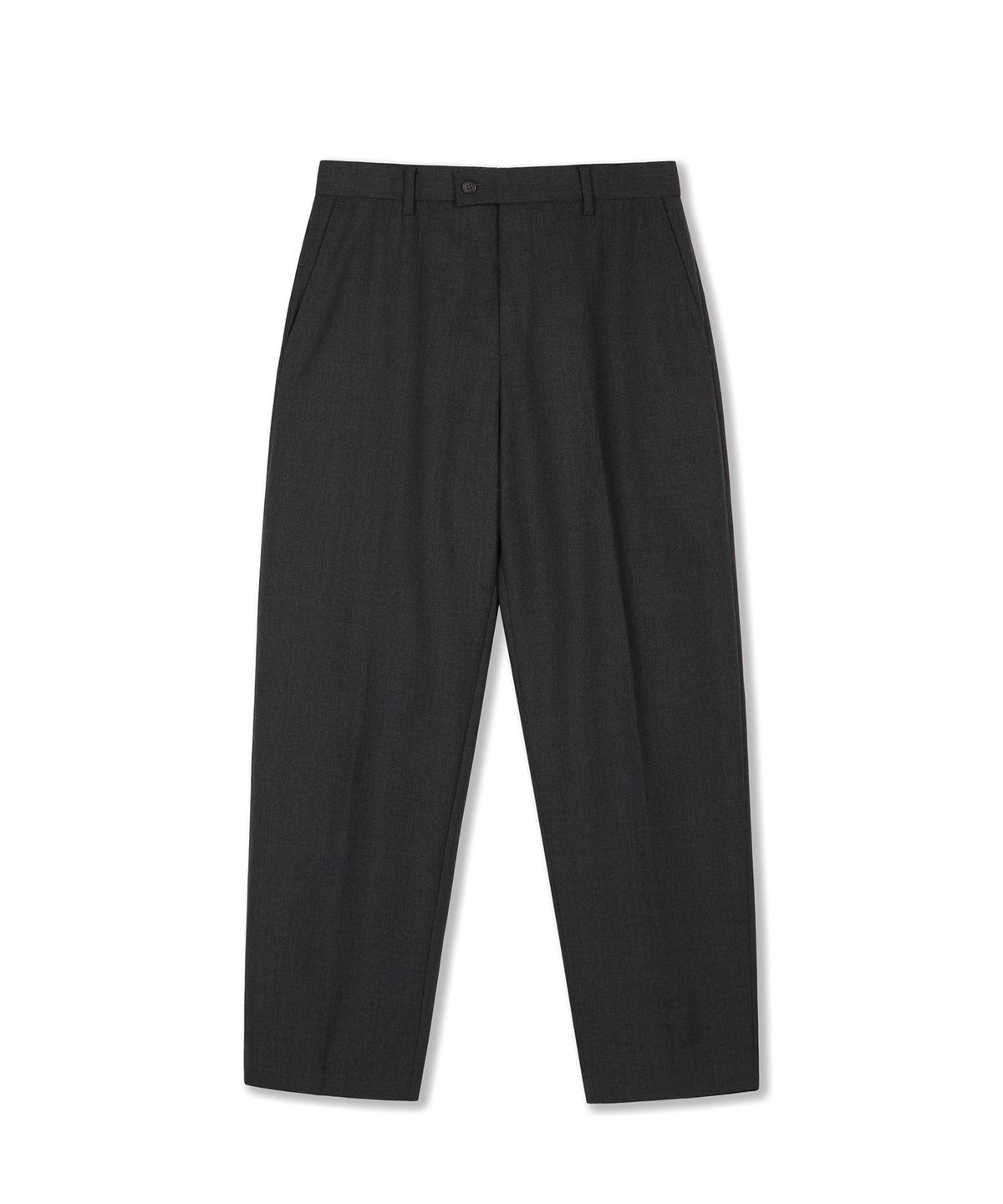 라이즈앤빌로우(RISE&BELOW) W302 Woolithic 에브리데이 스마트 테이퍼드 슬랙스 DARK GREY