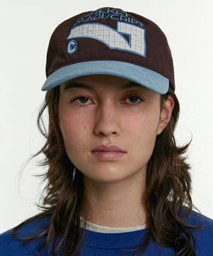 Litmemo Check Cap Brown