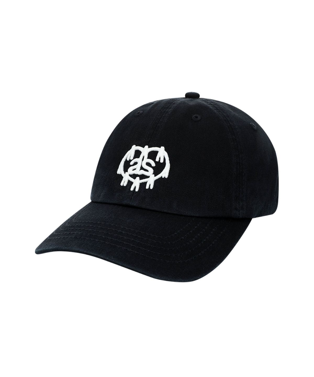 얼터 스튜디오(ALTER STUDIO) Washed Heart Symbol Ball Cap_Black