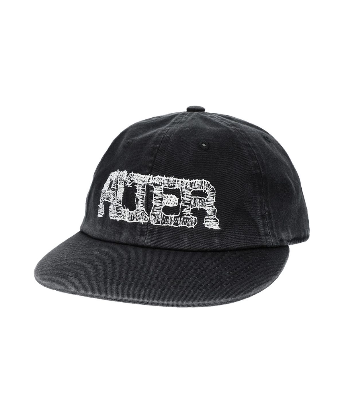얼터 스튜디오(ALTER STUDIO) Washed Zigzag Logo Cap_Charcoal