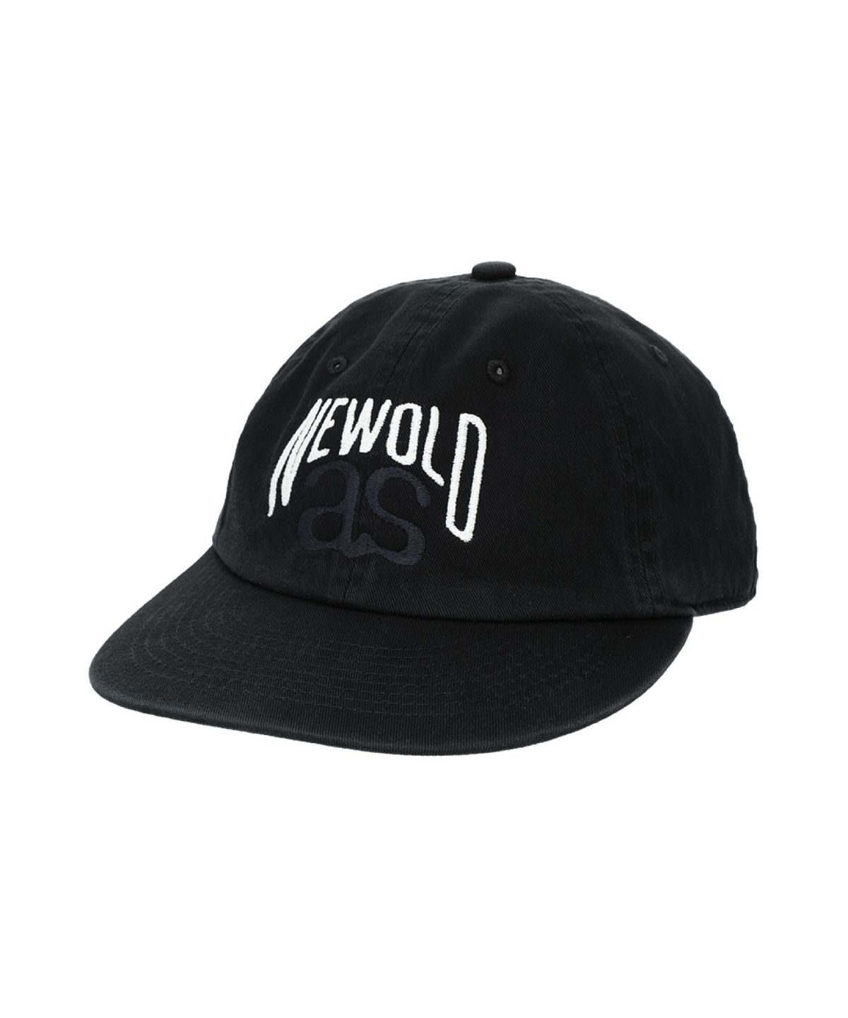 얼터 스튜디오(ALTER STUDIO) Washed Two-Tone Logo Cap_Black