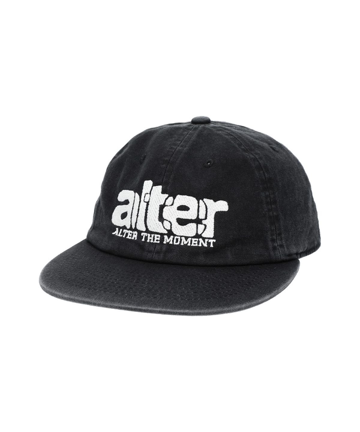 얼터 스튜디오(ALTER STUDIO) Washed Volume Logo Cap_Charcoal