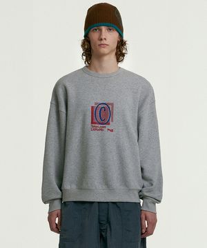 Memo Sweatshirt Melange Gray