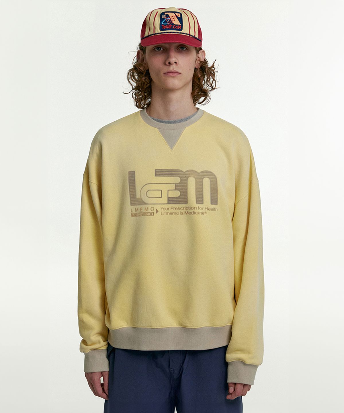 테켓(TEKET) LMM Sweatshirt Yellow