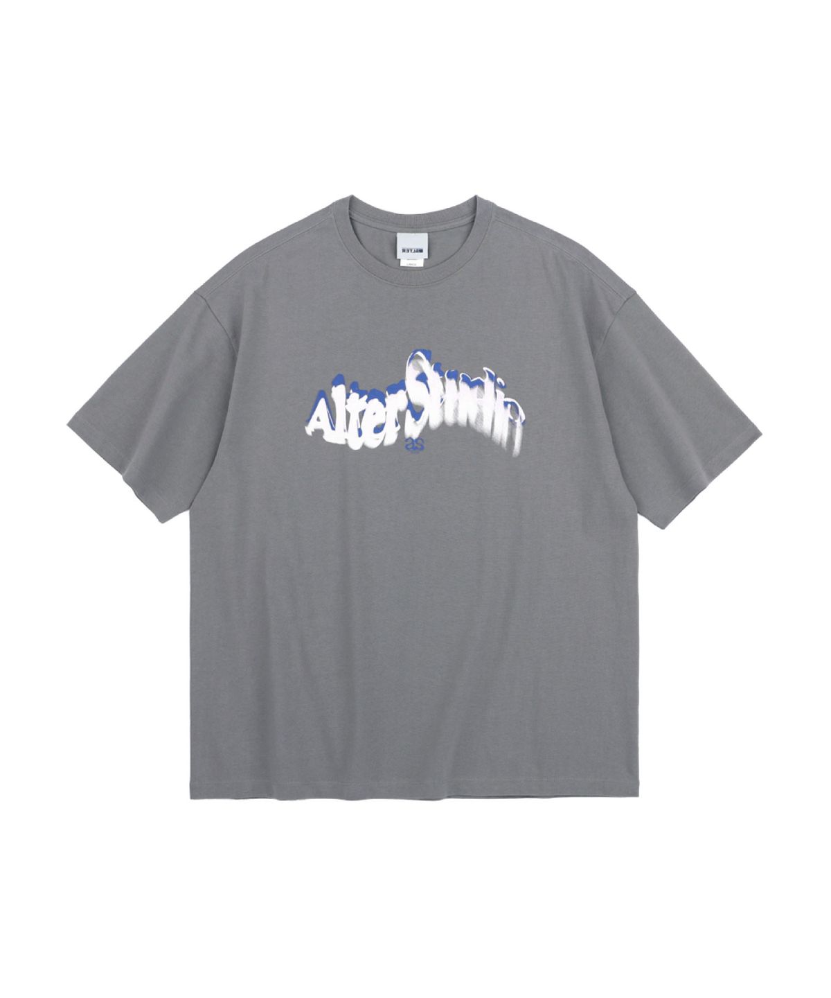 얼터 스튜디오(ALTER STUDIO) Motion Blur Print T-shirt_Grey