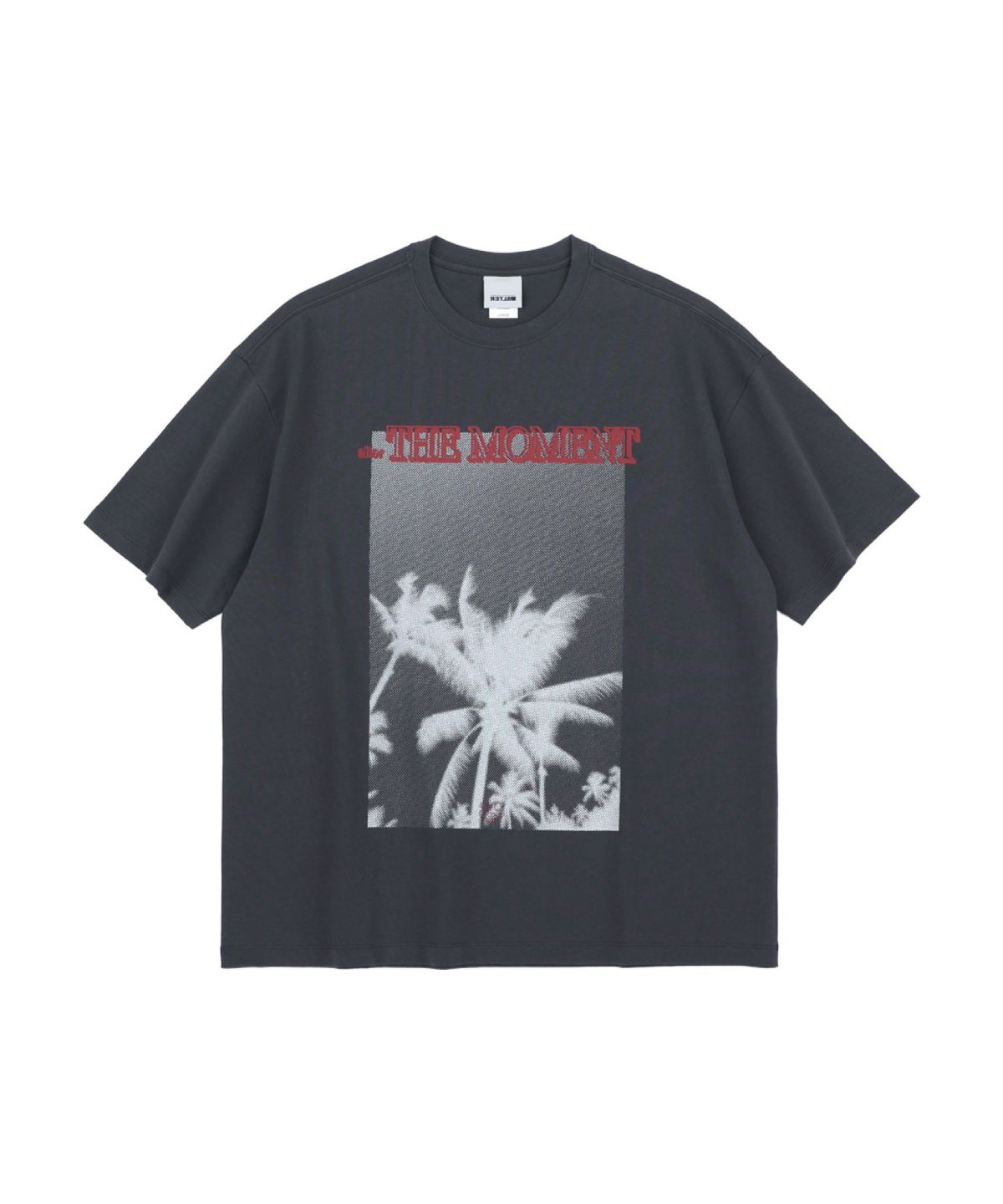 얼터 스튜디오(ALTER STUDIO) Fade Memory Print T-shirt_Charcoal