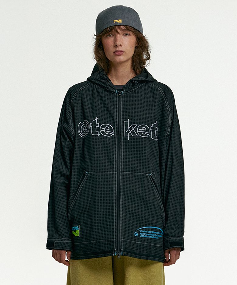 Sketch CT Hooded Jacket Black