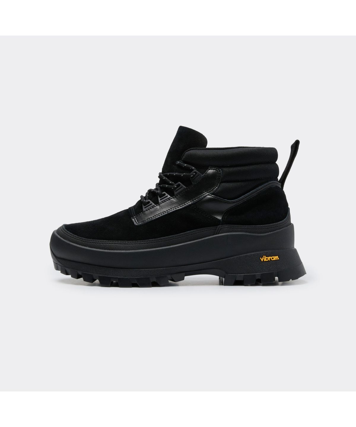 커스텀멜로우(CUSTOMELLOW) Black Vibram Hybrid Boots CU4AX25513BKX