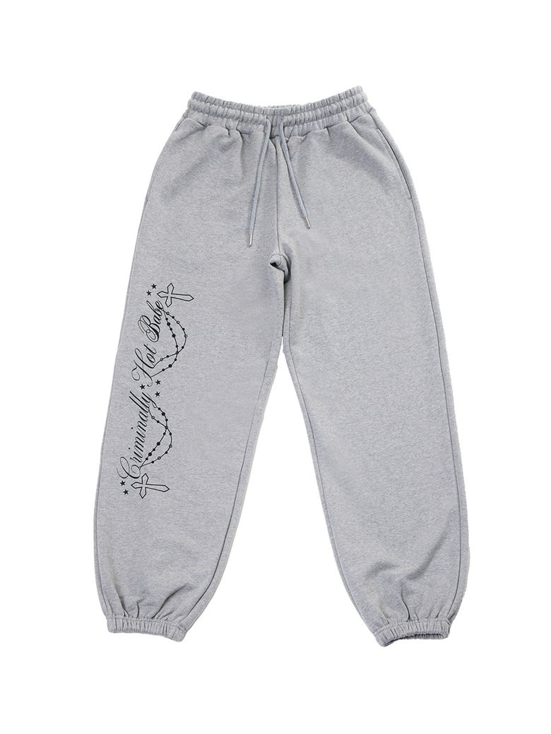 Criminally Hot Jogger (Gray)