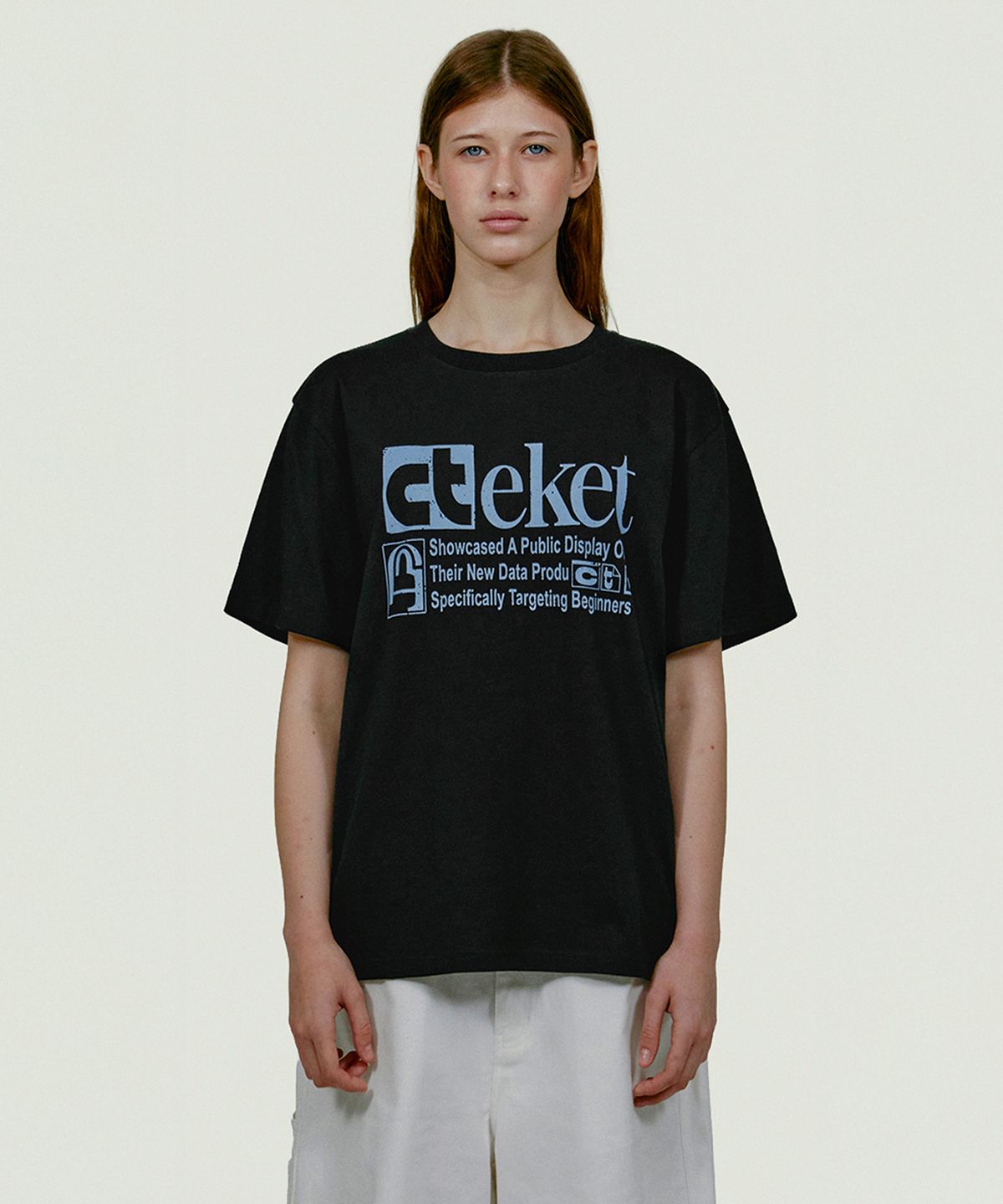 테켓(TEKET) Plan Tee Black