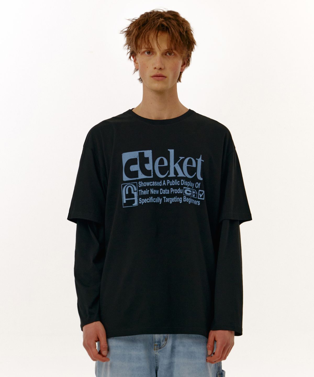 테켓(TEKET) Plan Tee Black