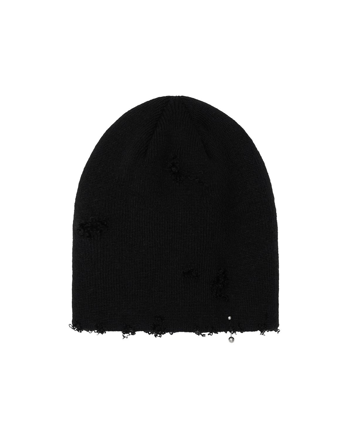 에브리벌스데이(EVERYBIRTHDAY) Distressed cute+ beanie Black