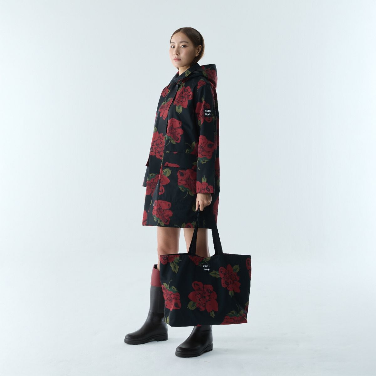 에이글(Aigle) AIGLE X ROUJE MTD 레인코트 AIW25WOUT013NOIP