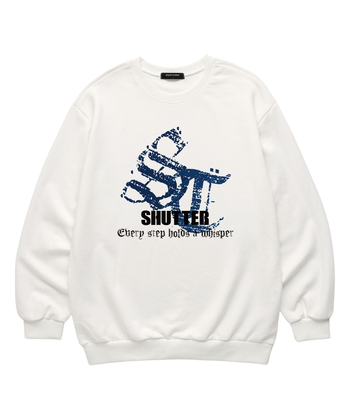 셔터(SHUTTER) ST LOGO 맨투맨 (SLS034) 화이트