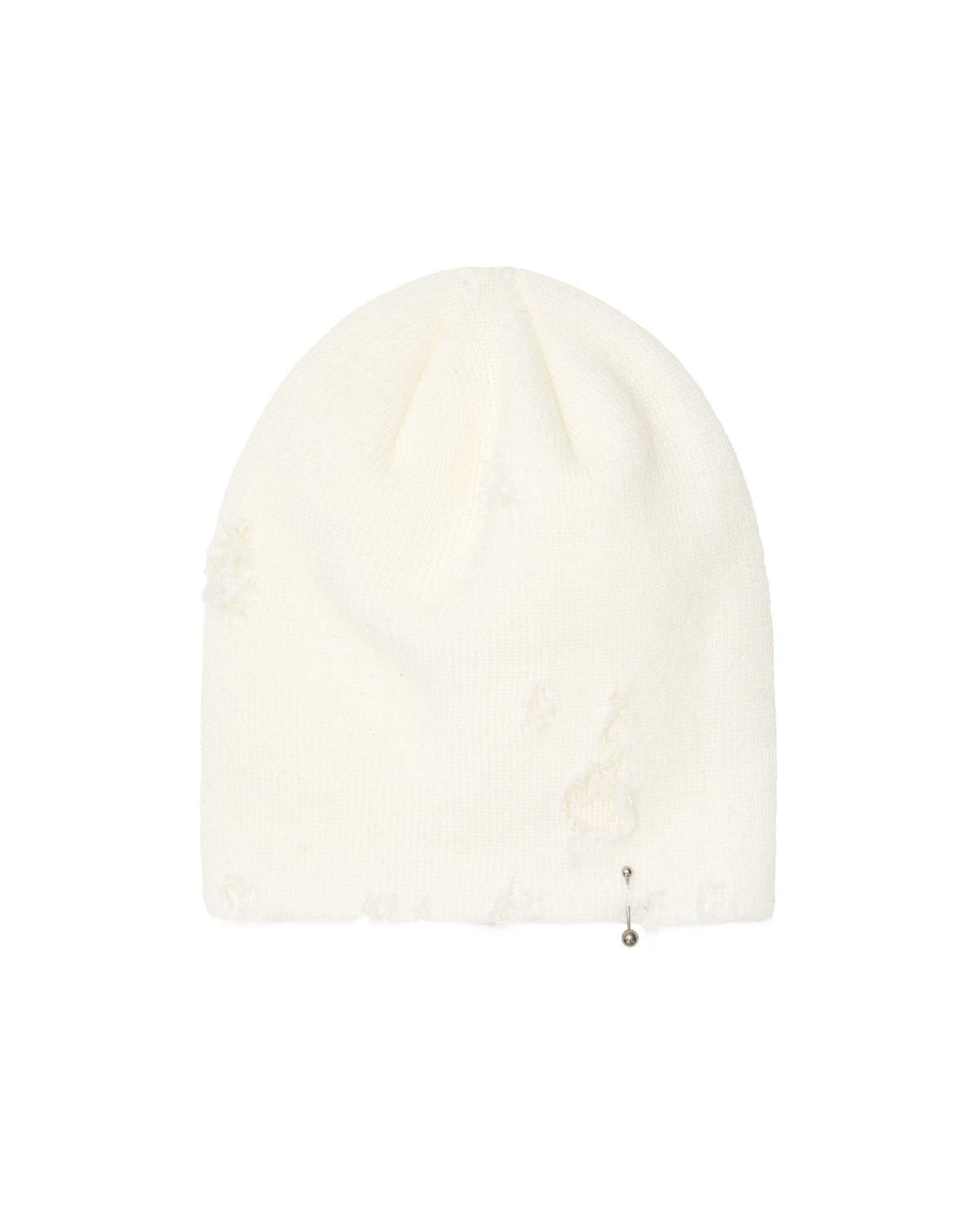 에브리벌스데이(EVERYBIRTHDAY) Distressed cute+ beanie Ivory