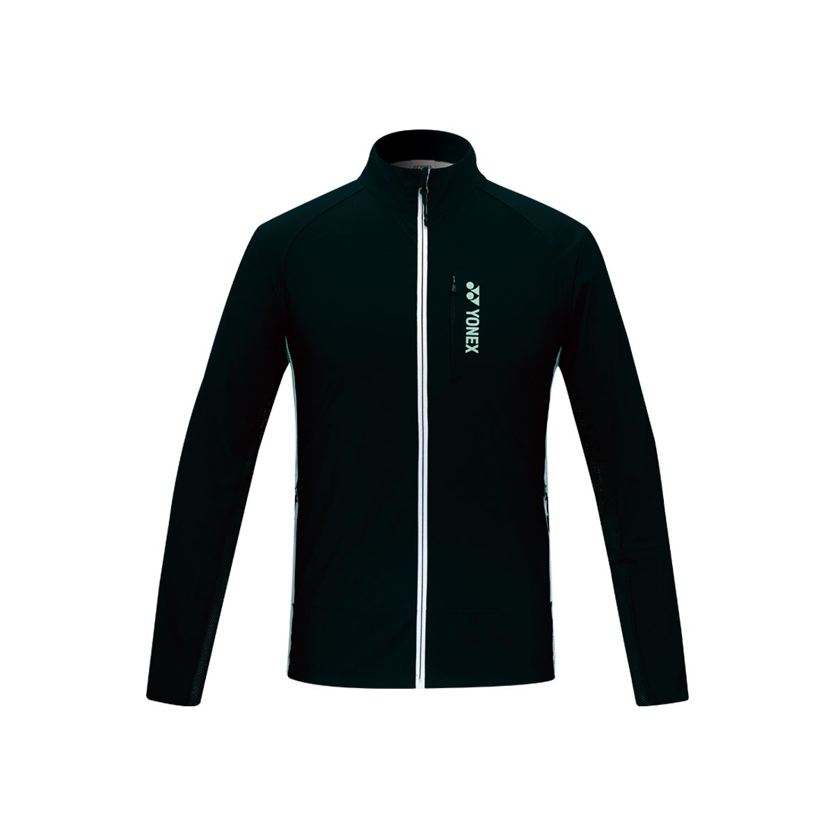 요넥스(YONEX) 253WU001M 블랙 남성용 컬러 배색 포인트 트레이닝 자켓