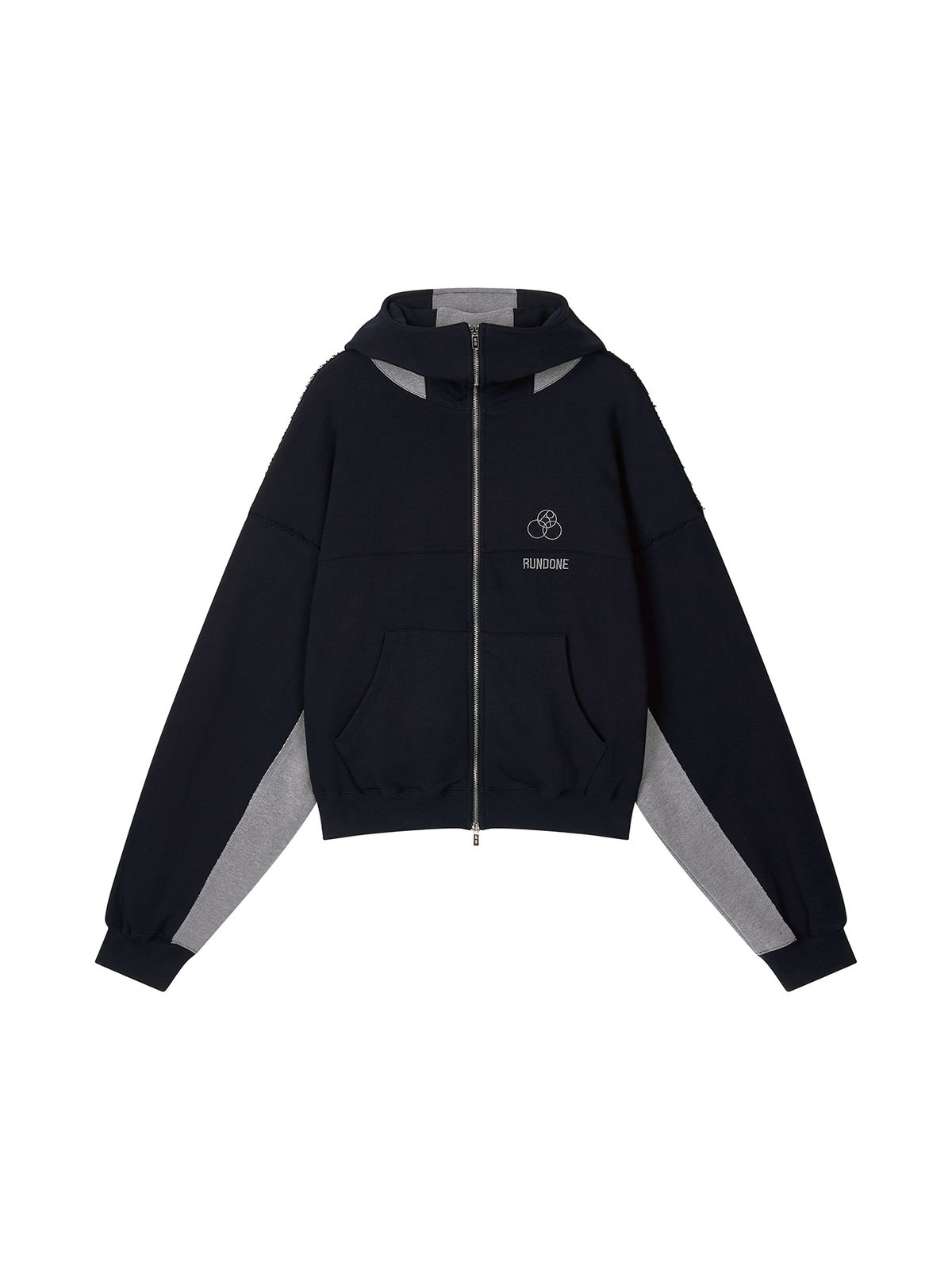 런던(RUNDONE) MULTI FULL ZIP UP [NAVY]