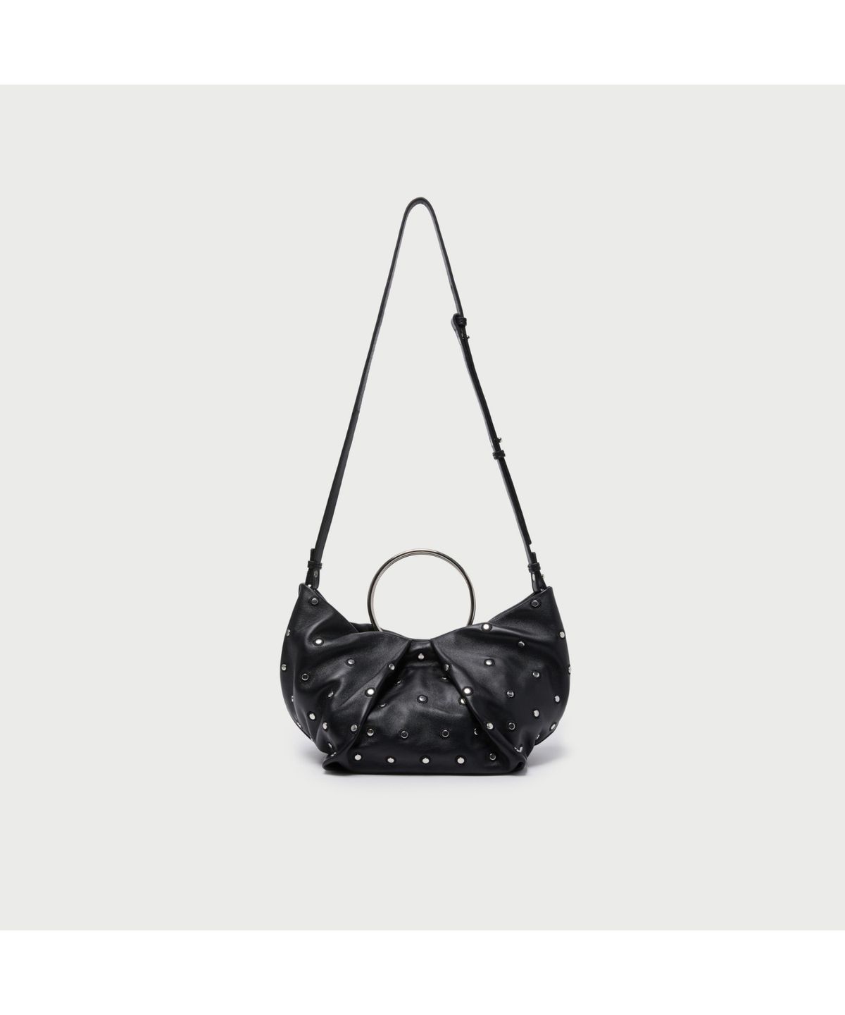 이로 우먼(IROWOMEN) SUNBAG STUDS 스터드 핸드백 IABAW25103BKX