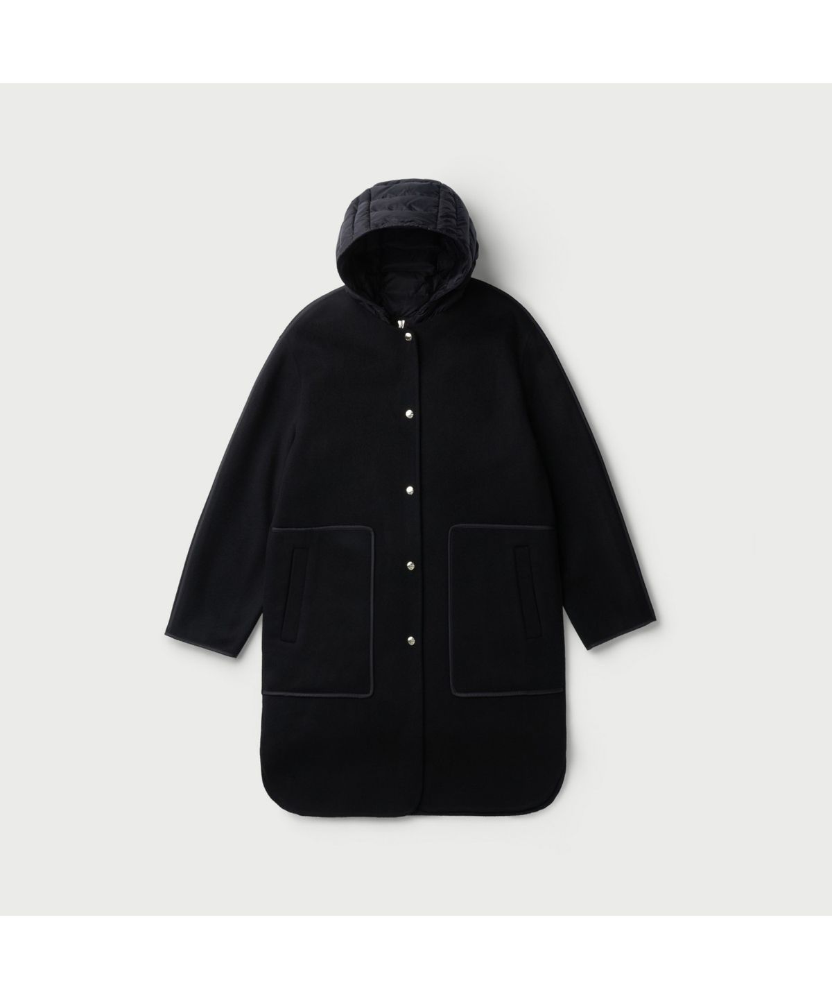 이로 우먼(IROWOMEN) CLAIRE 3 IN 1 코트 ILCAW25704BKX