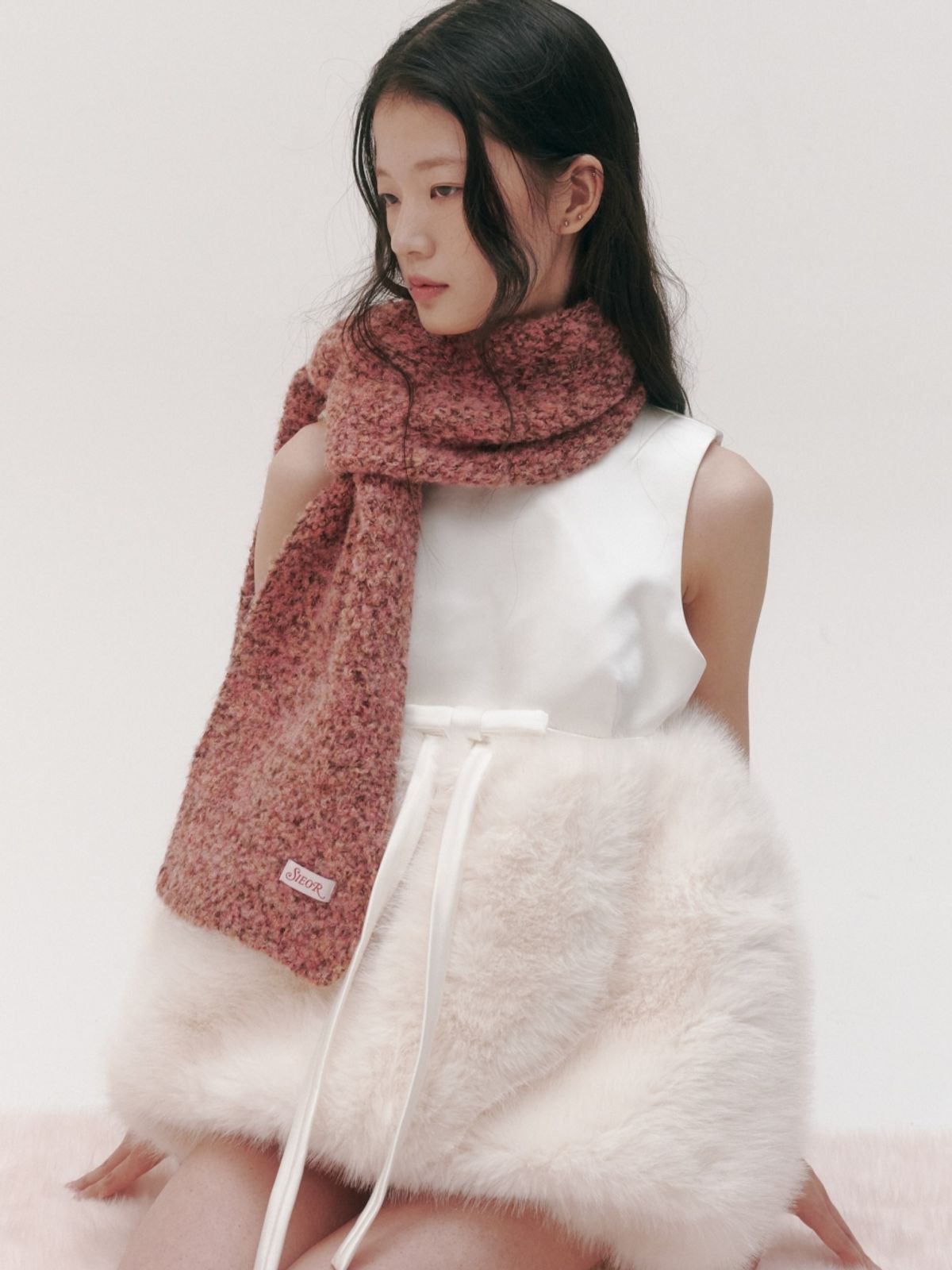 시오르(SIEOR) Crumble wool muffler_5 colors