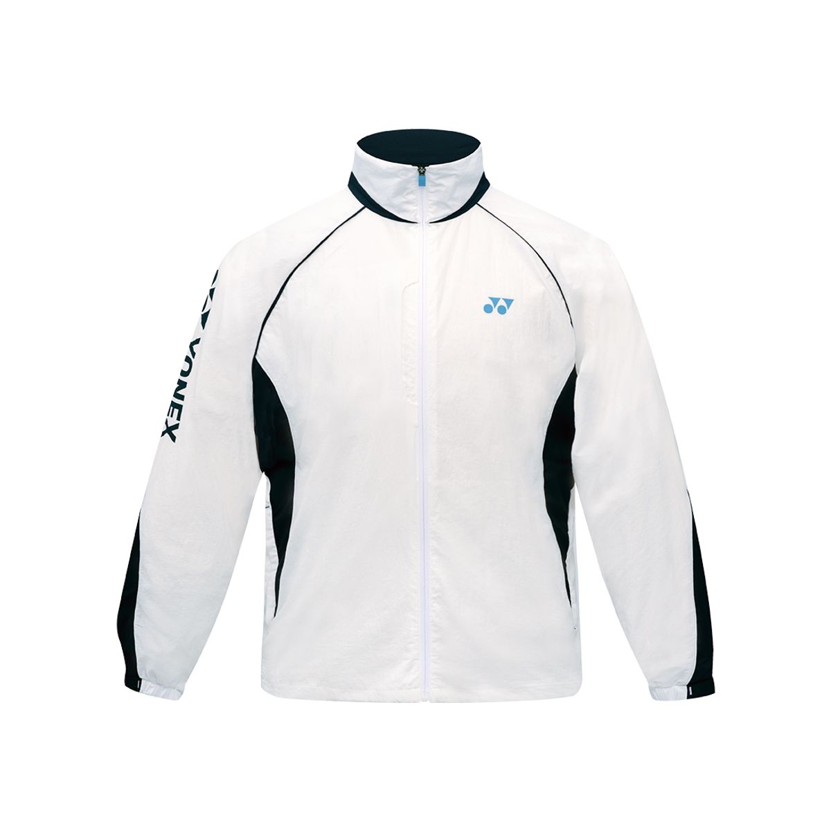 요넥스(YONEX) 253WU003U 화이트 남녀공용 컬러 배색 포인트 트레이닝 자켓