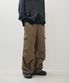 파라슈트 와이드 카고 팬츠 [COTTON BROWN]