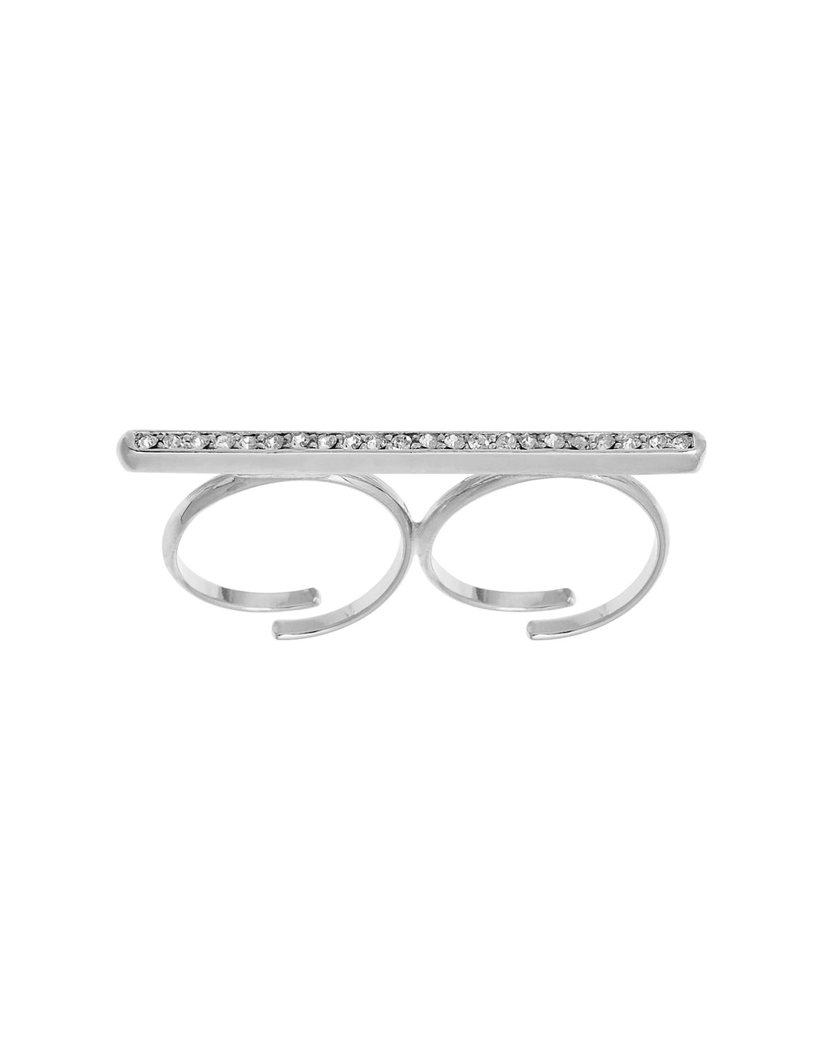 에브리벌스데이(EVERYBIRTHDAY) Stone bar knuckle ring