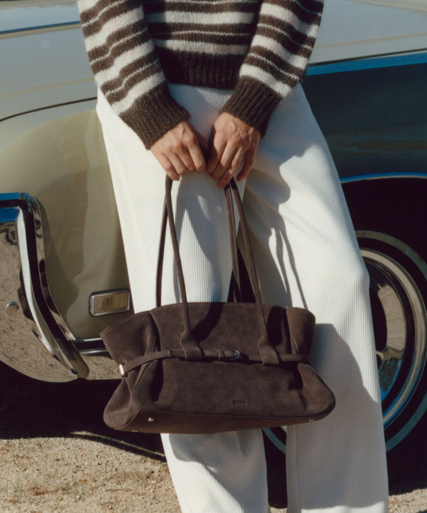 폴뉴아(FOLNUA) HAVI BAG [BROWN - SUEDE] - 사이즈 & 후기 | 무신사