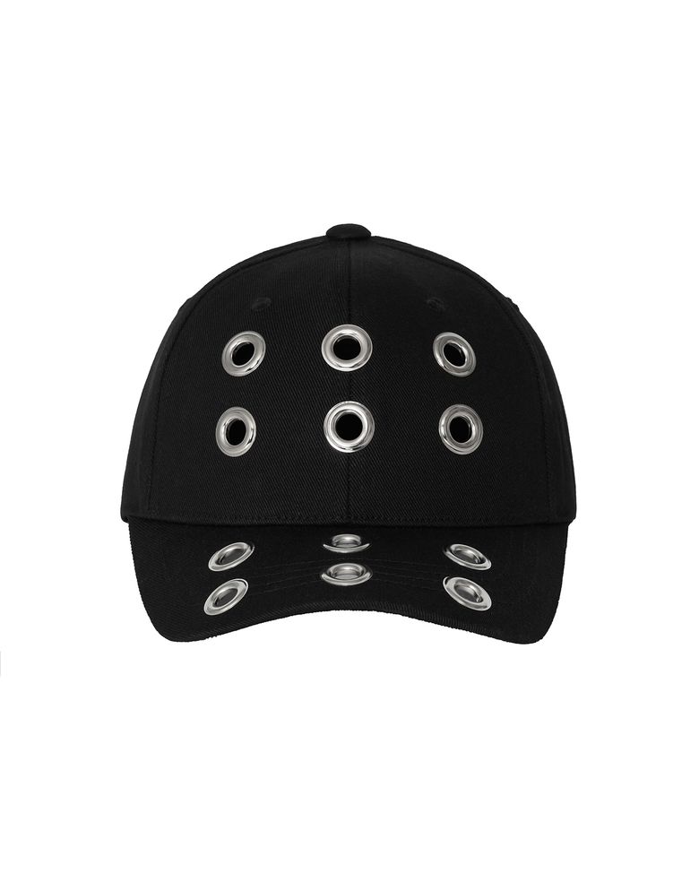 Eyelet ball cap