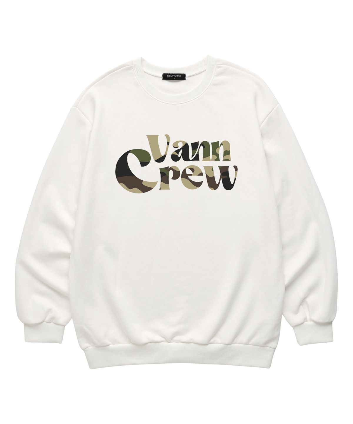 밴웍스(VANNWORKS) VANN CREW 맨투맨 (VLS0121) 화이트