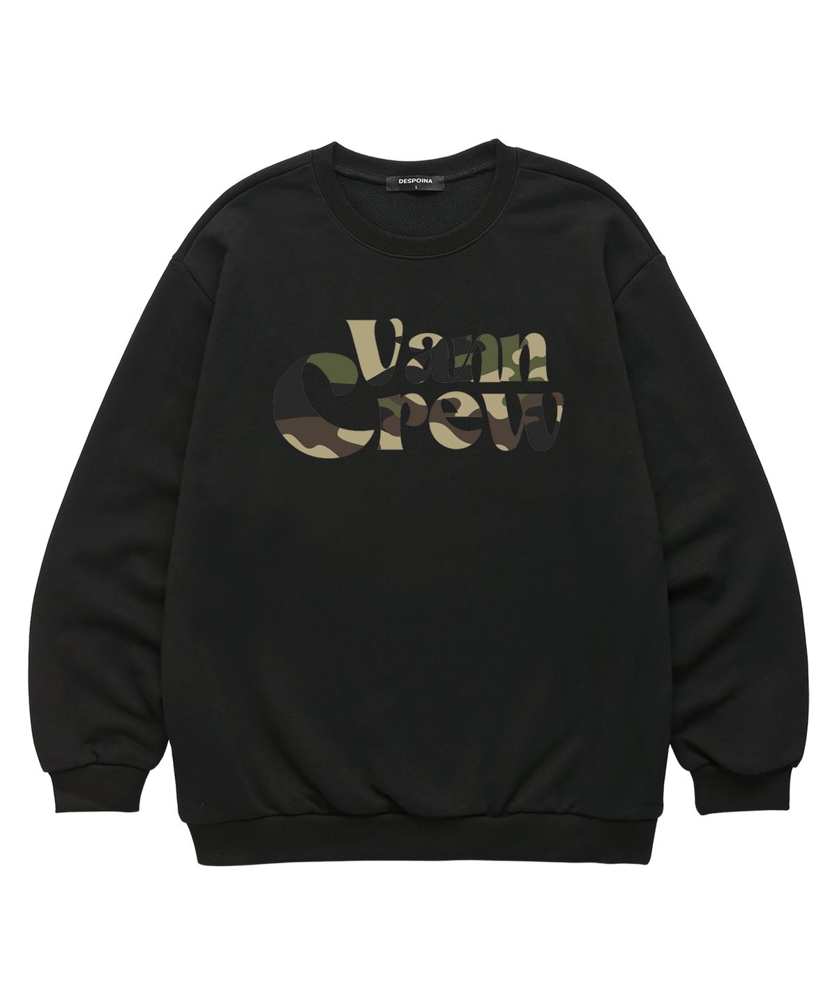 밴웍스(VANNWORKS) VANN CREW 맨투맨 (VLS0121) 블랙